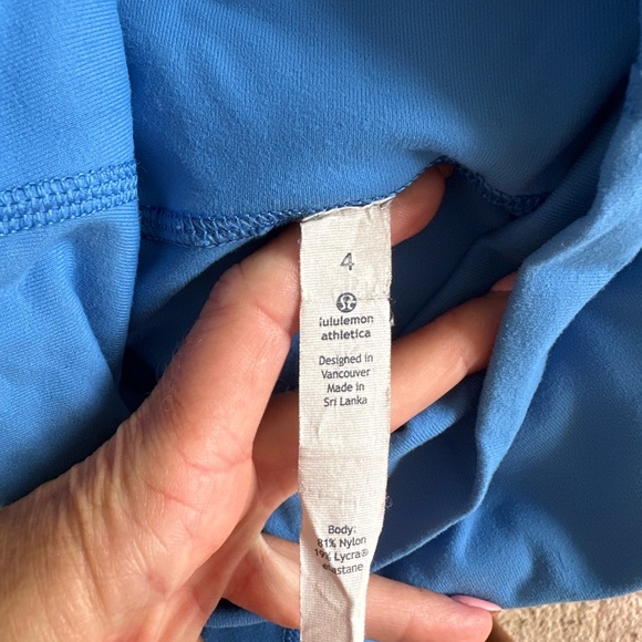 Lululemon Athletica Blue Athletic Shorts - Picture 4 of 5